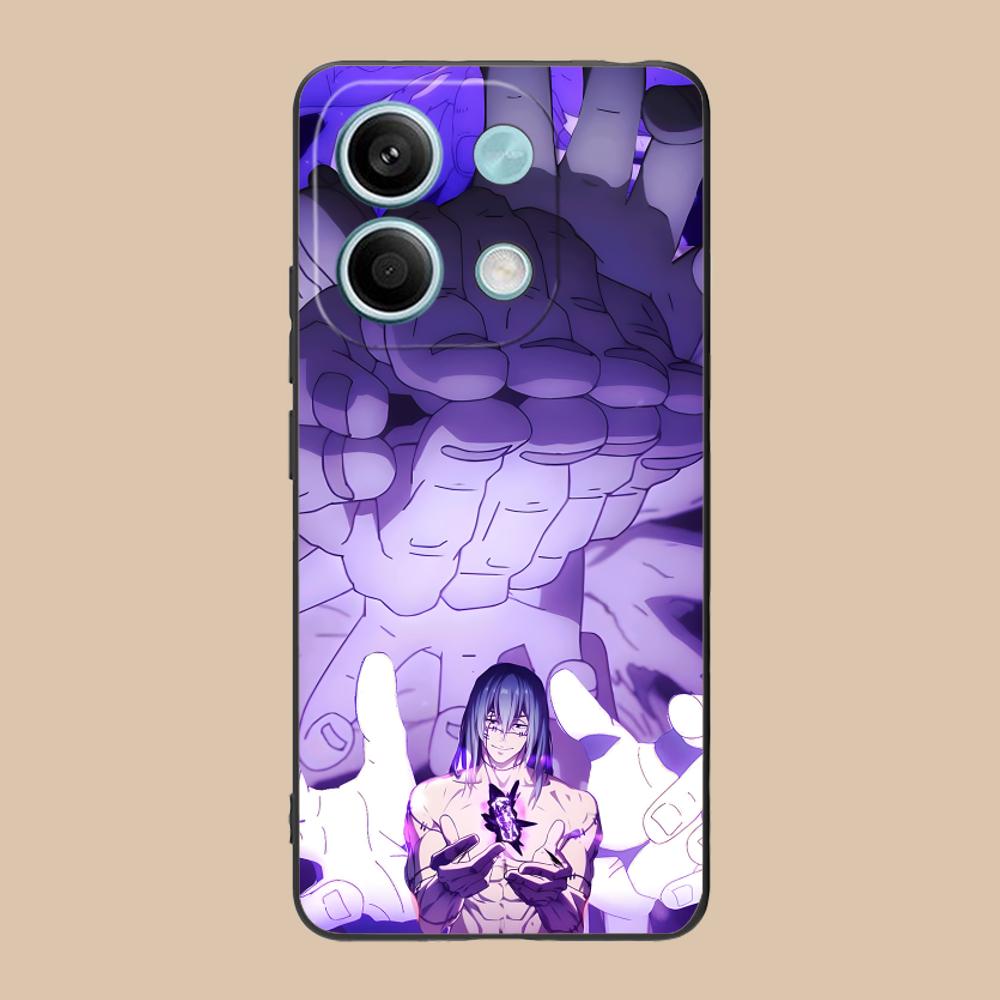 JJK Mahito Phone Case for Xiaomi 15 14 13 12 Mi 11 T Ultra Lite Pro S X 5G Soft TPU Shockproof Cover