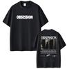 Obsession Hororový Film 2026 Grafické Tričko Pánské Dámské Vintage Kulatý Výstřih Oversized Bavlněná Trička Lehká & Prodyšná pro Cool Letní Oblečení