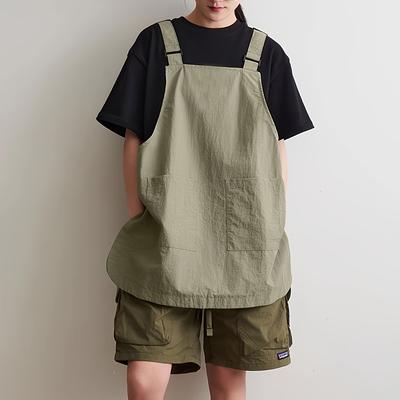 Durable Adjustable Kitchen Aprons with Pockets Chefs Apron Solid Color Antipollution Waterproof Barber Professional Unisex Ties