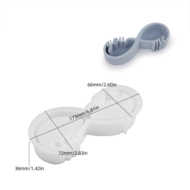 Creative Candle Holder Sturdy Silicone Mold for Customized Designs Smooth Surfaces Portable and Practical Craft Supplies