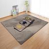 Textured Large Carpet Feather Wind Bedroom Floor Mat