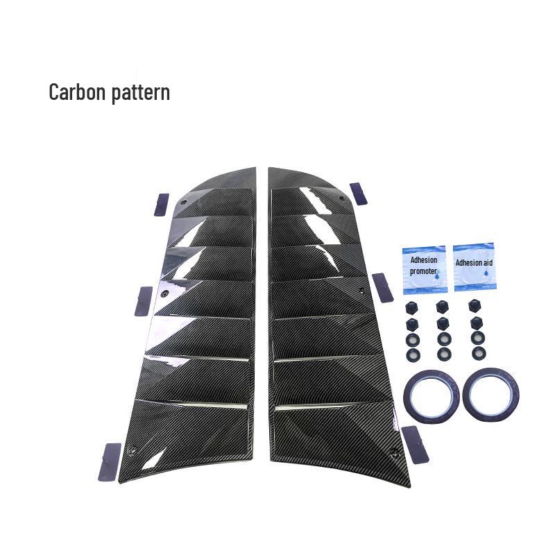 Rear Window Louvers Sunshade for 2015-2023 Ford Mustang