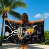 Graffiti - Stil Abstrakt Schnelltrocknend Badetuch Mikrofaser Strandtuch Leichtgewicht Schwimmen Camping Yoga Strand Out