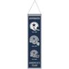 Bannière - WINCRAFT - NFL Teams EVOLUTION - Dallas Cowboys - 80x20cm - 70% Laine, 30% Polyester