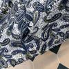 Summer Island Vacation Style Ice Silk Short Sleeve Printed Shirt Men's Hawaiian Cuban Collar Shirt Boys Cool Feeling Fashion Tops