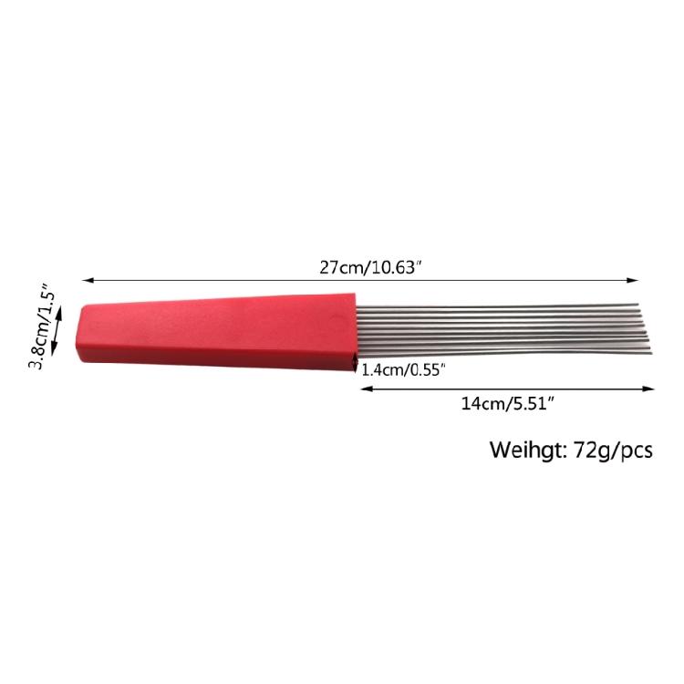 Stainless Steel Scraper Replacement Various Percussion Instruments Guiro Scraper