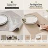 8PCS square simple PVC tableware high-end western restaurant tablecloth placemat linen 30 * 45cm