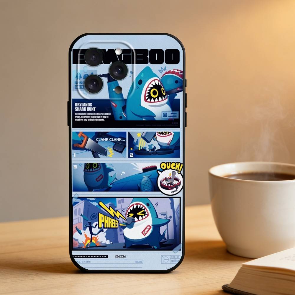 

Z-Zenless Z-Zone Zero Bangboo Phone Case For iPhone 16,15,14,13,12,17,Pro Max,Plus Silicone Black Case iPhone17PRO
