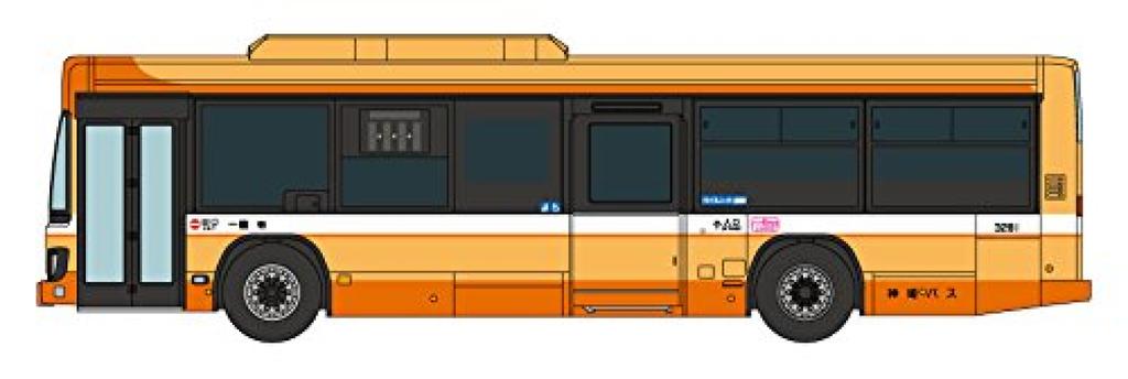 The Bus Collection Bus Collection My Town Bus Collection MB6 Shinki Bus Isuzu Erga Diorama Supplies QDG-LV290N1