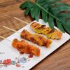 3PCS Simulation Barbecue Skewer Fake Food Model Japanese Style Bird Skewers Restaurant Display Kitchen Prop Dummy Food Decor