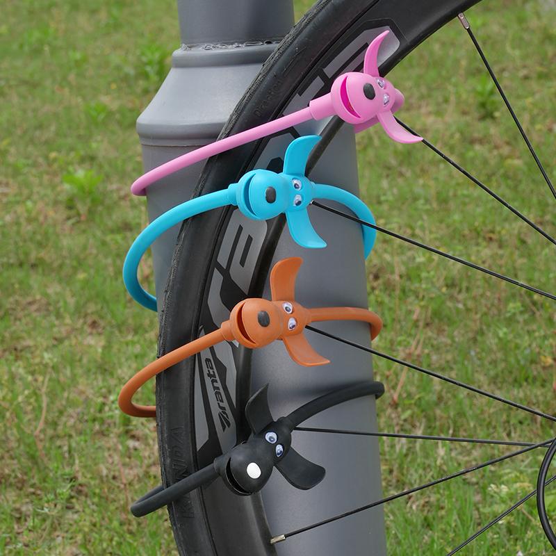 Cute Little Dog Silicone Lock For Bicycle Portable Outdoor Silicone Dog Bicycle Lock With Key Multiple Colors Available