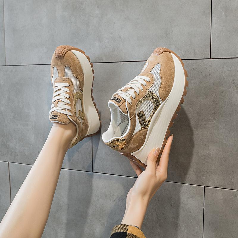 

ins Forrest Gump shoes women s tide spring new height increase student running sports casual shoes small size 40