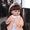 KEIUMI Reborn Girl Doll Full Silicone Vinyl 55 cm Realistic Newborn Babies Doll Kids Playmates Halloween Christmas Gift