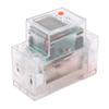 Energy Meter 2P Single Phase DIN Rail Electricity Usage Monitor Backlit LCD Display Power Meter 230V