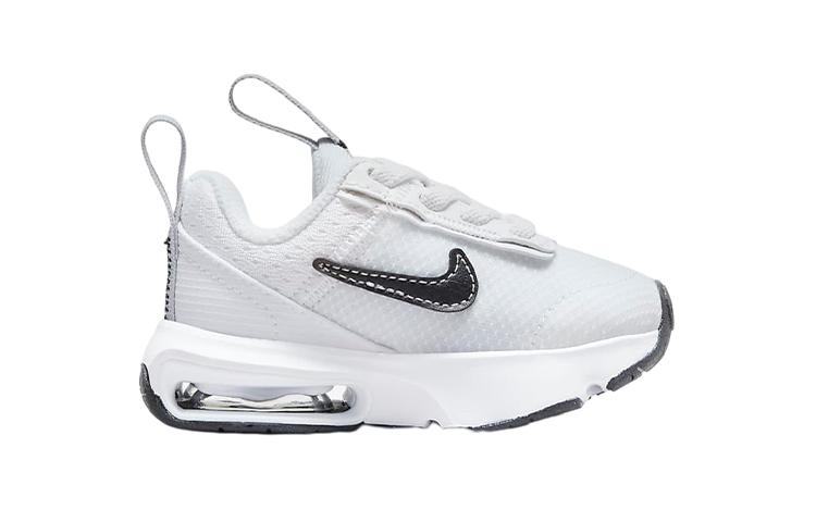 Nike Air Max INTRLK Lite Cushioning Abrasion Resistant Support Low top Toddler Shoes White Black Infant And Toddler DH9410-101
