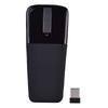 Bewinner Foldable Wireless Touch 1000 DPI Ergonomic Photoelectric Foldable Gaming Mouse with USB Receiver for TV Mouse, PC/Notebook/Smart (Black)