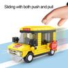 Funny building block city vehicle model, school bus, fire truck, ambulance, business car, nice holiday gift for friends