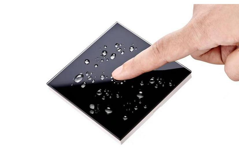 Smart WiFi Curtain Switch, Touch & Alexa Voice Control, Remote Accessible