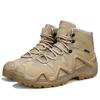 Neue Mode Herren Taktische Stiefel mit Riemen für Kampftraining Wasserdichte Riemen Outdoor Wandern Atmungsaktive Schuhe