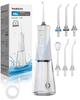 Oral Jet Tooth Teeth Jet Portable Water Flosser with 300ml Large Capacity Water IPX7 Essential for Home and 5 6 Floss Heads Irrigator, Washer, Jet,
