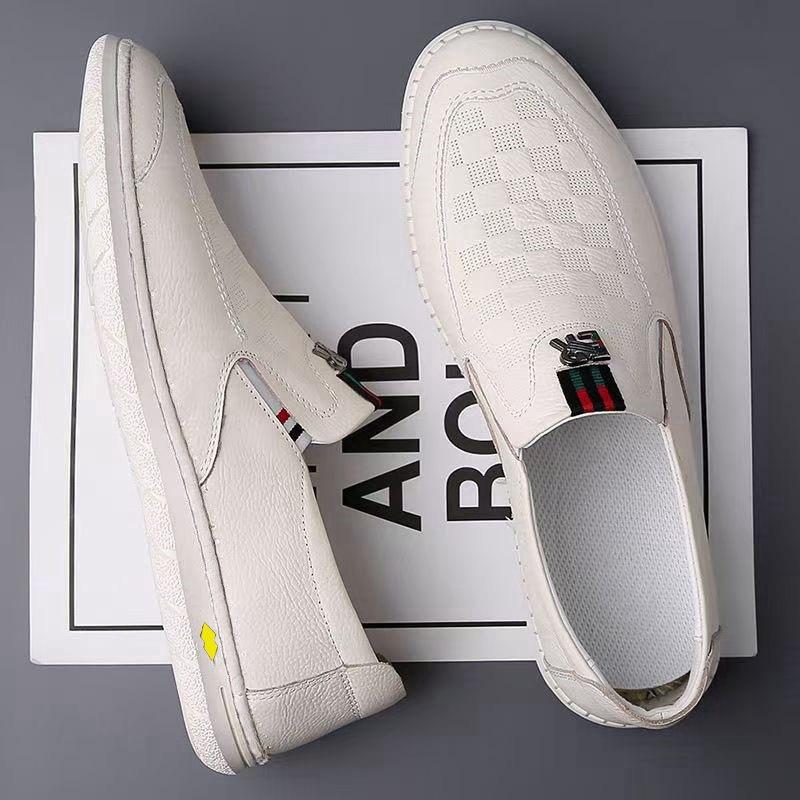 

Кожаная обувь мужская универсальная на мягкой подошве мужская повседневная мужская обувь на одной педали деловая мужская обувь черная ленивая рабочая обувь 44