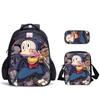 Ninja Kidz Dreiteiliges Schulset, Schultasche Satchel Federmäppchen Aufbewahrungskombination für Jungen und Mädchen