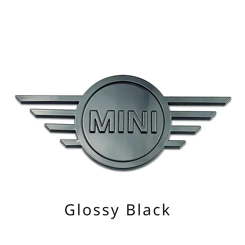 3D ABS Car Front Head Emblem Rear Sticker Logo for BMW Mini Coopers F54 F55 F56 F57 Refit Replacement Badge Exterior Accessories