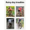 Bicycles Mudguard Adjustable Folding Bikes Front Rear Mud Guard Cycling Splashes Guards Set for Mountain Bikes Ridings