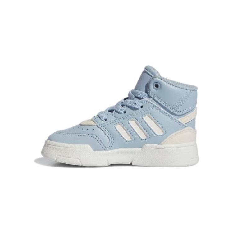 

Adidas Originals Drop Step Синтетическая кожа Нескользящая Средняя высота Обувь для малышей Синий Белый Младенцы и малыши IF5170 24