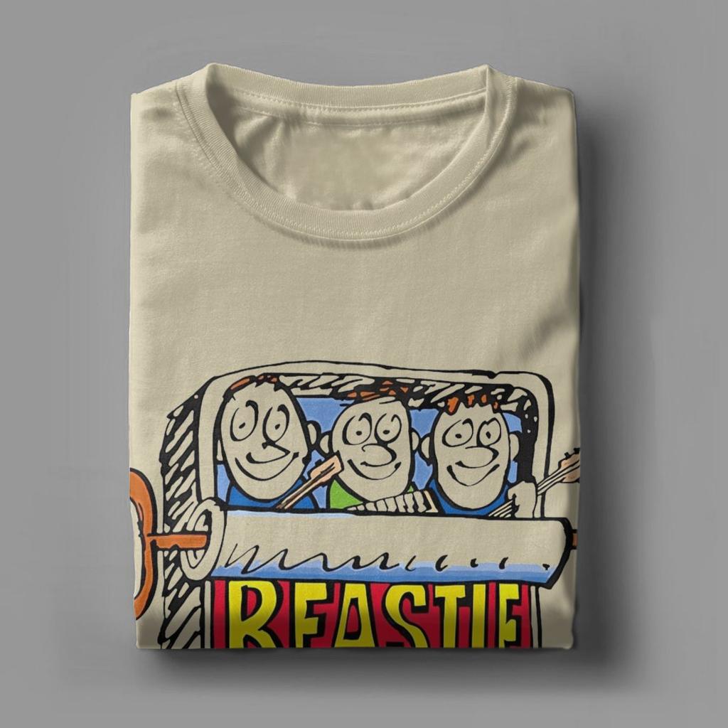 Awesome Beastie Boys Sardine Can T-Shirts for Men Crewneck Cotton T Shirts Short Sleeve Tee Shirt 4XL 5XL Tops