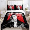 Eminem hip-hop singer All Season Duvet Cover Comforter Bedding sets Soft Quilt Cover and Pillowcases SingleDoubleQueenKing