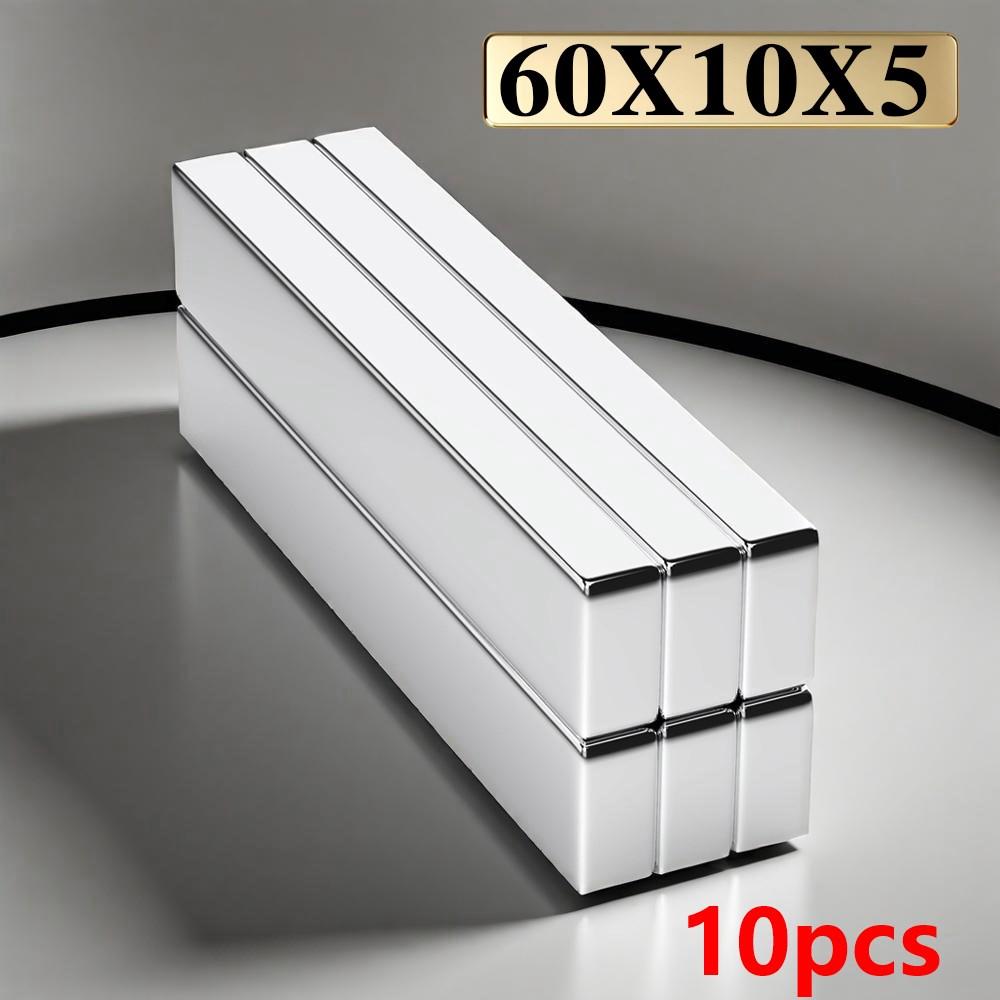 Powerful Neodymium Magnet N35 NdfeB Permanent Magnetic Imanes Round Super Strong Fridge Magnets DIY 60x10x3/60x10x5/60x10x10