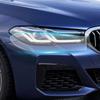 KUNGKIC PPF TPU Headlight for BMW 5 Series G30 M Sport 2021 2022 2023 Paint Protection Film Precut Car Clear Bra Transparent