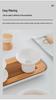 Premium White Porcelain Tea Infuser Set with Ceramic Strainer for Tea Brewing
