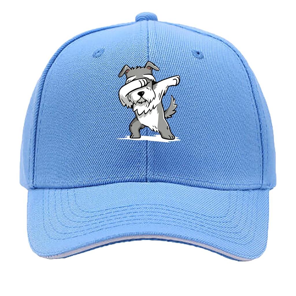 Cool and Handsome Ancient and Quirky Shirary Dog Print Baseball Cap  Curved Brim Cap Outdoor Sandwich Baseball Cap