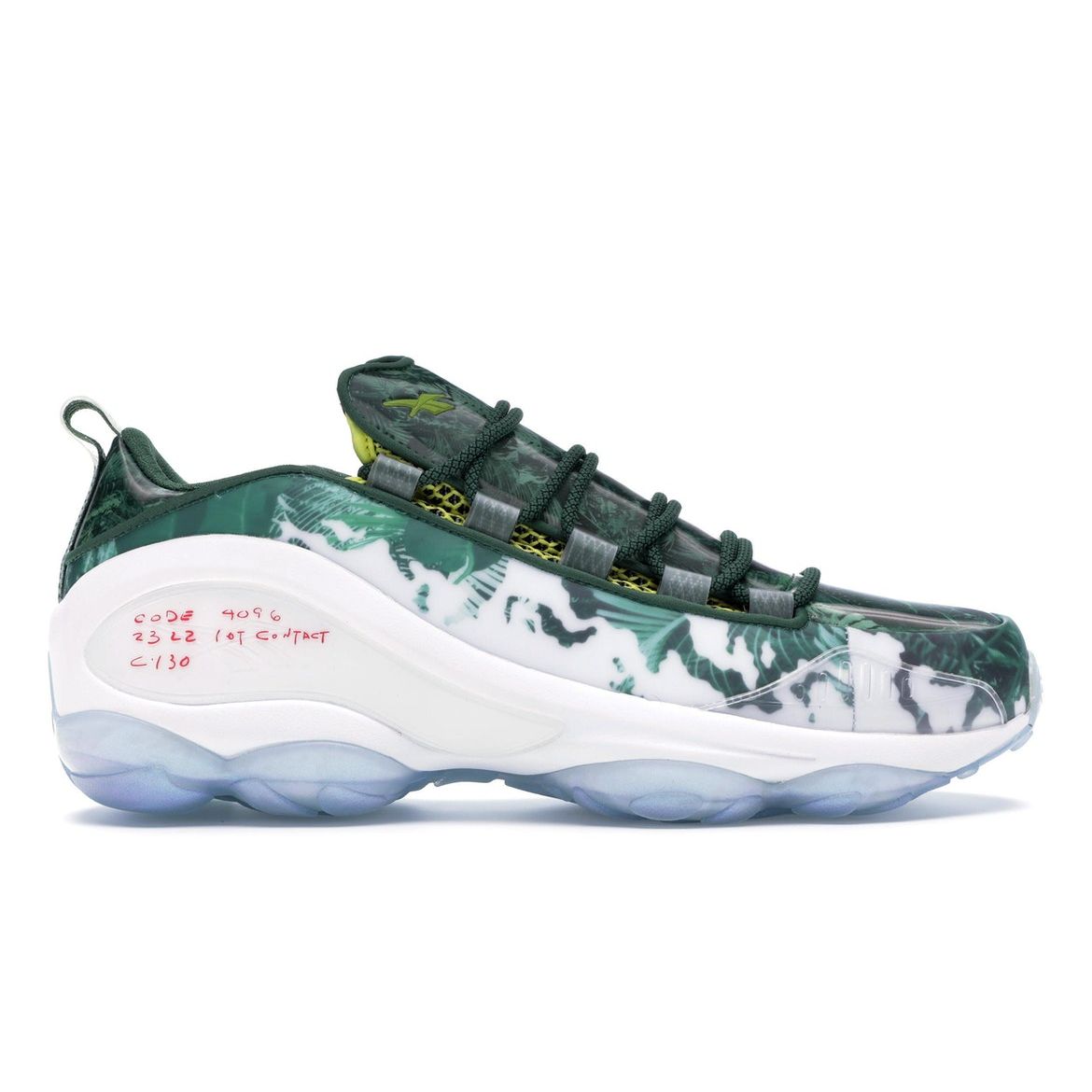 

Кроссовки Reebok DMX Run 10 Predator Scout Green Unisex White Scarlet-Yellow CN7155