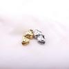High-End European & American Cubic Zirconia Stud Earrings - Versatile Stainless Steel Fashion Jewelry