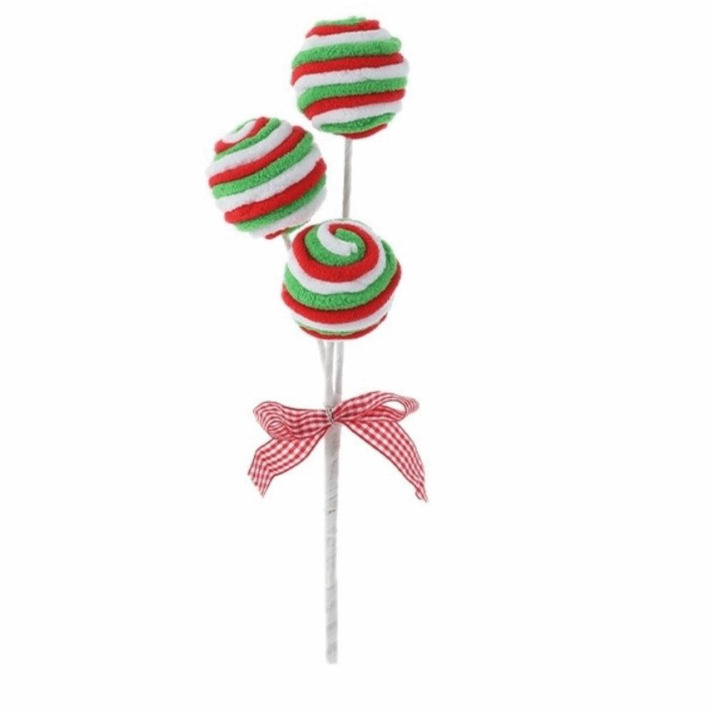 Lollipop Christmas Foam Candy Decorations Simulated Flower Arrangement Xmas Tree Decorations Christmas Tree Cuttings Decoration