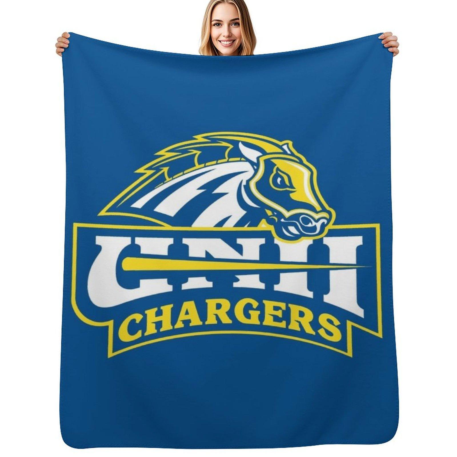 Плед-бросок New Haven Chargers Без скатывания Мягкий теплый плед для кровати Size: 75*100cm, Weight: 230 GSM