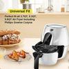 Heißluftfritteusen-Zubehör-Set, Mehrzweck-Doppelschicht-Gestell mit Spieß, Kompatibel für XL Power Airfryer Philips