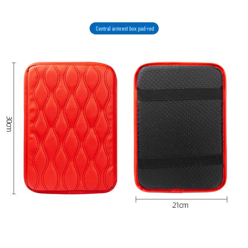 Armlehnenpolster fürs Auto – Verdicktes Armlehnenpolster aus Memory-Schaumstoffleder für die universelle Mittelkonsole, erhöhtes Ellbogenpolster