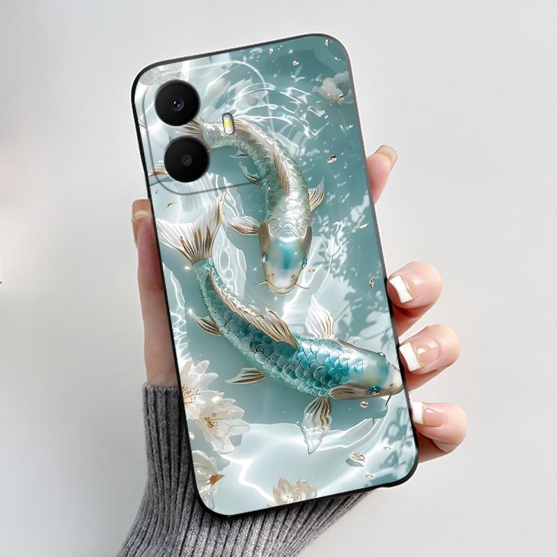 Pro pouzdro TCL K70 Roztomilé Srdíčko Králík Černé Měkké Silikonové Ochranné Zadní Kryt Pro Telefon TCL K70 Power SE TCLK70 4G 5G