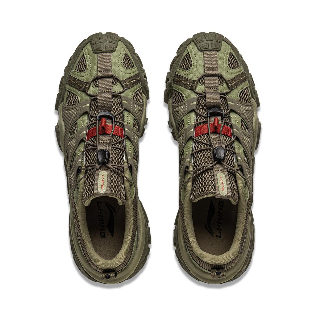 New LiNing Dunes River Trekking Shoes Men's Green AGCV119-3