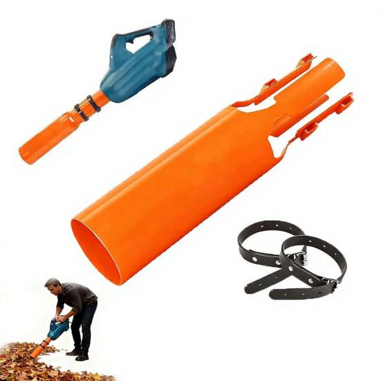 Leaf Blower Air Booster Universal Leaf Blower Nozzle Attachment Air Flow Booster for Blower Tubes Speeds Up Lawn Care Yard Driveway Cleanup