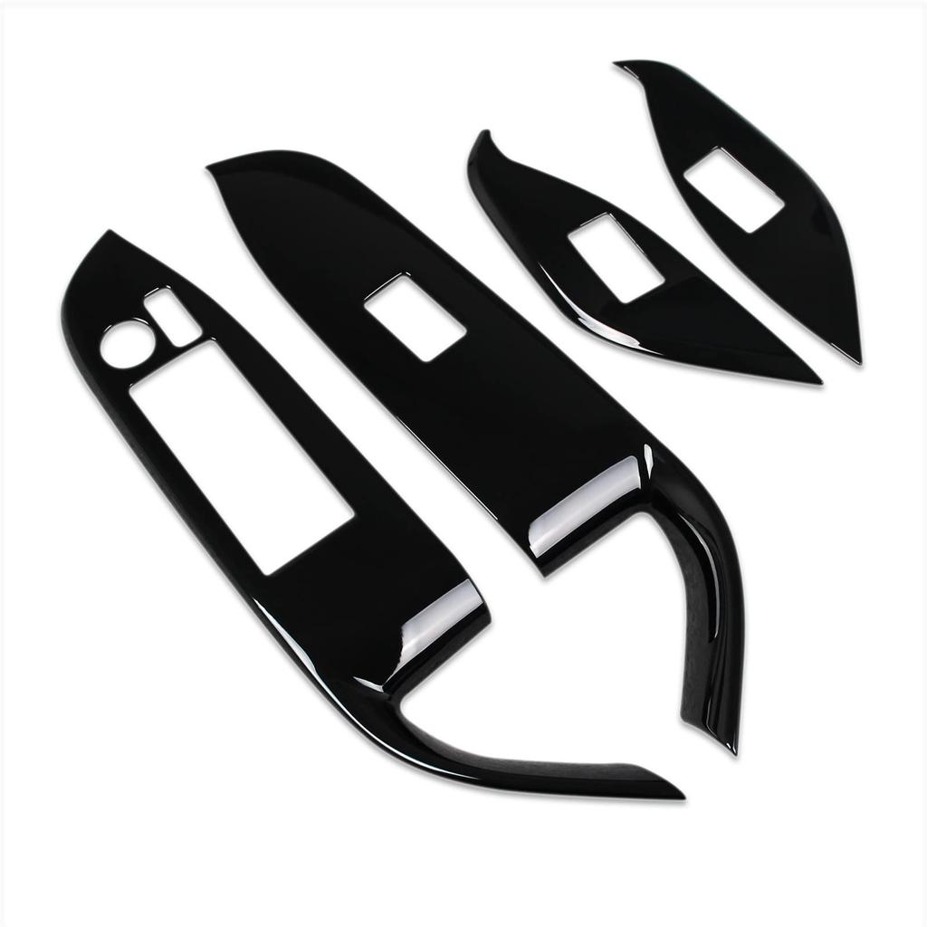 RUIQ Toyota New 90 Series 2022 Interior Door Window Button Switch Panel Cover Specially Designed for Toyota 90 Voxy/Noah (January Onwards) Garnish,