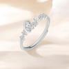Love Frequency Pure Silver Couple Rings - Sterling Silver Planet Design