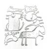 Metal Die Cuts Animals Embossing Template Stencil Scrapbooking for Card Die Cuts