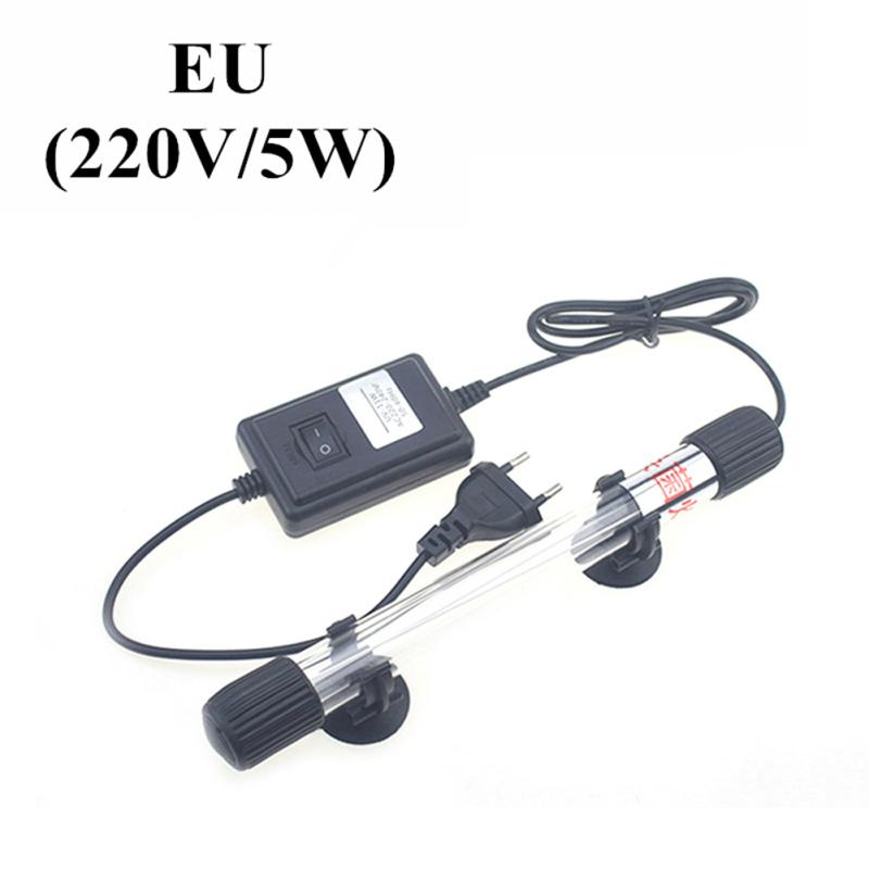 Hot! Household Uvc Light Ultraviolet Lamp For Aquarium Fish Tank Fountains Fish Ponds Aquaculture(eu Plug