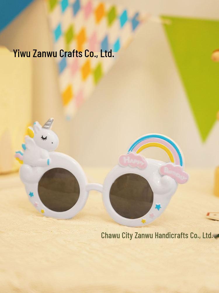 Lustige Geburtstagsparty Sonnenbrillen Requisiten: Urkomische Dekoration und Foto-Accessoire