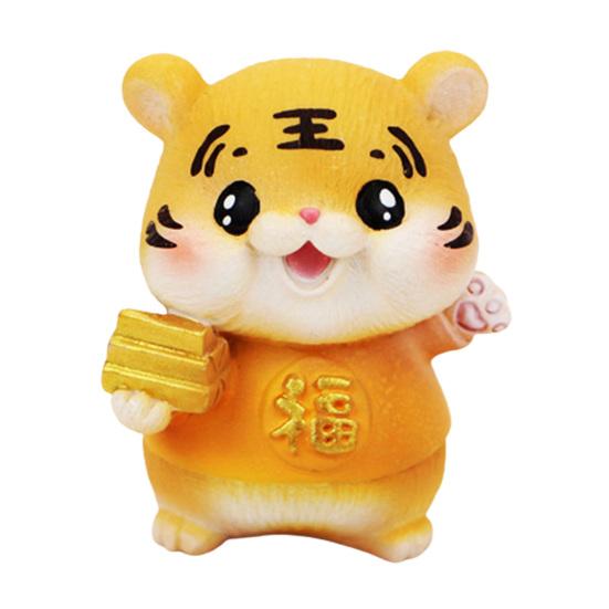 Excellent Tiger Statue Anti-fade Resin Decorative